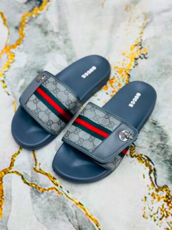 Gucci slides Gray