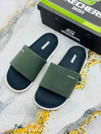 Skechares Hyperburst slides Green